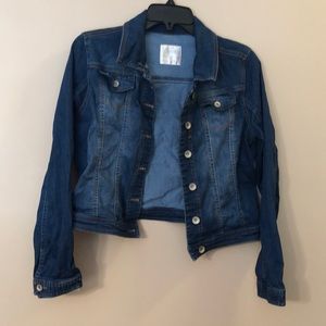 Justice blue jean jacket